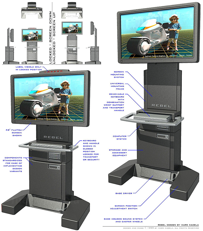 Rebel Commercial Communications Workstation